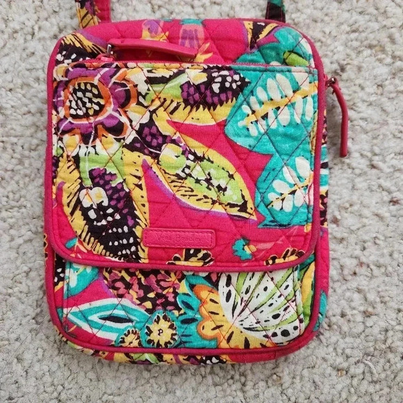 Vera Bradley Mini Hipster Crossbody Rumba Pattern - Picture 1 of 12
